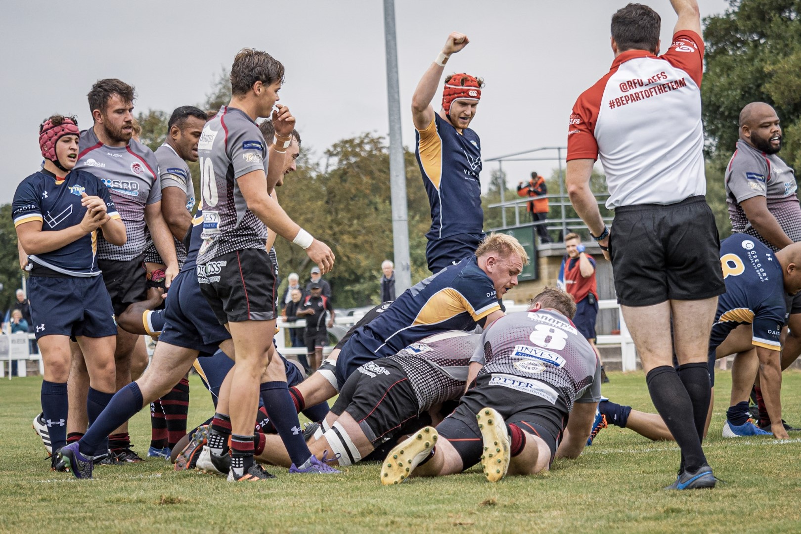 Xavier Valentine scores Leeds Tykes first try