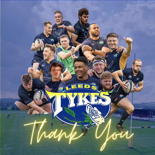 Picture of players leaving at the end of the 21/22 season with the words Thank You