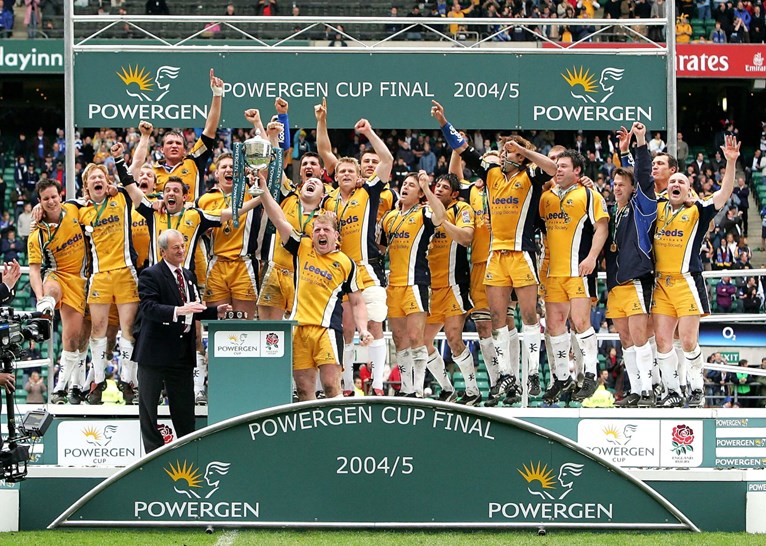 Leeds Tykes Powergen Cup Final winners 2005