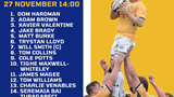 Cambridge v Leeds Tykes Volac Park  27 November 14:00 with team