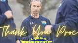 Image of Wayne Proctor with the words Thank you Proc and Leeds Tykes logo